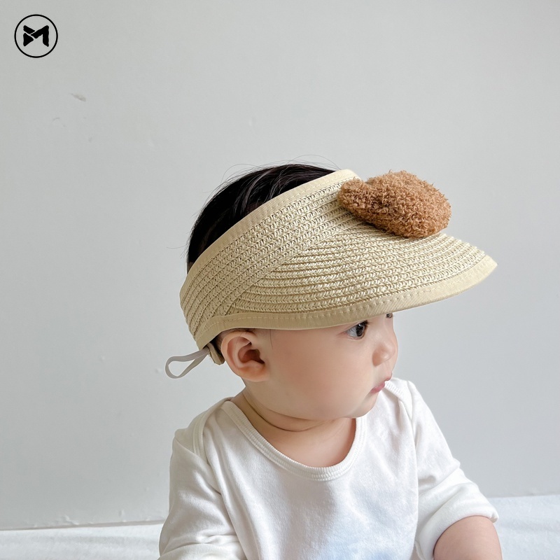 Mũ Vành Tròn Chống Nắng Dễ Thương Cho Bé 5-36 Tháng Tuổi