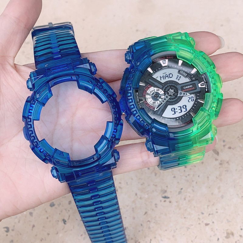 Dây Đồng Hồ Thể Thao Bằng Cao Su Chống Nước Cho Casio G-Shock Ga100 Ga110 Gd120 100 Gsl100