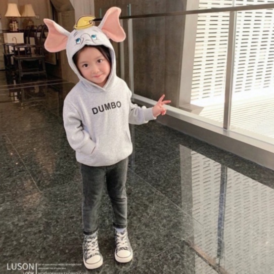 Áo nỉ bông Hoodie thu đông cho bé trai, bé gái