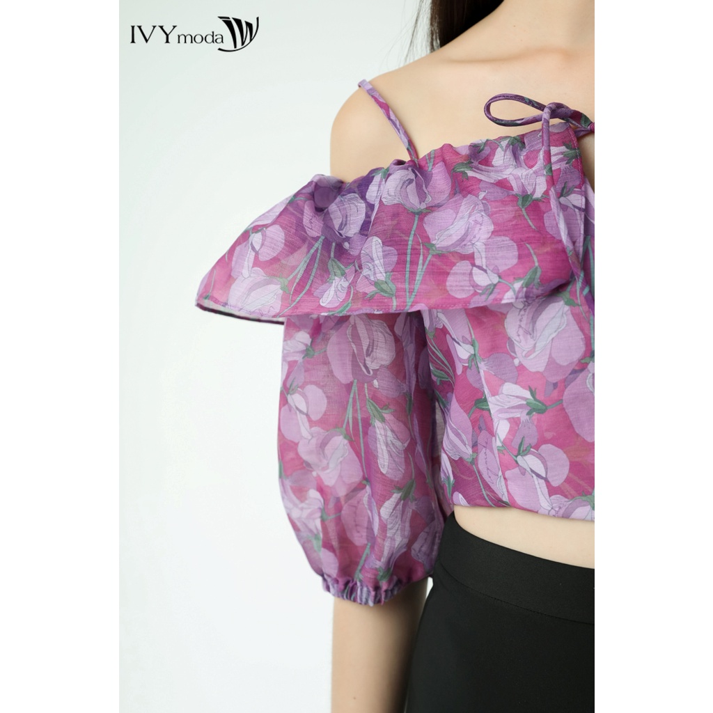 Áo 2 dây nữ trễ vai IVY moda MS 16B9282