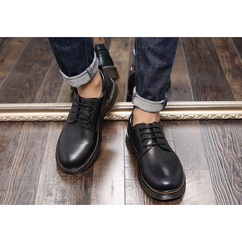 GIÀY DA NAM DR CLASSIC 1462 DA BÒ CAO CẤP