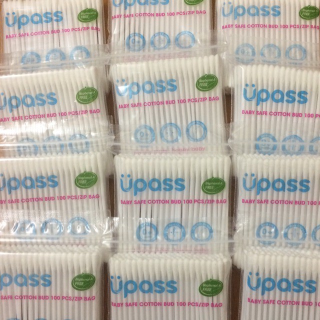 Tăm bông trẻ em UPASS - Gói 100c