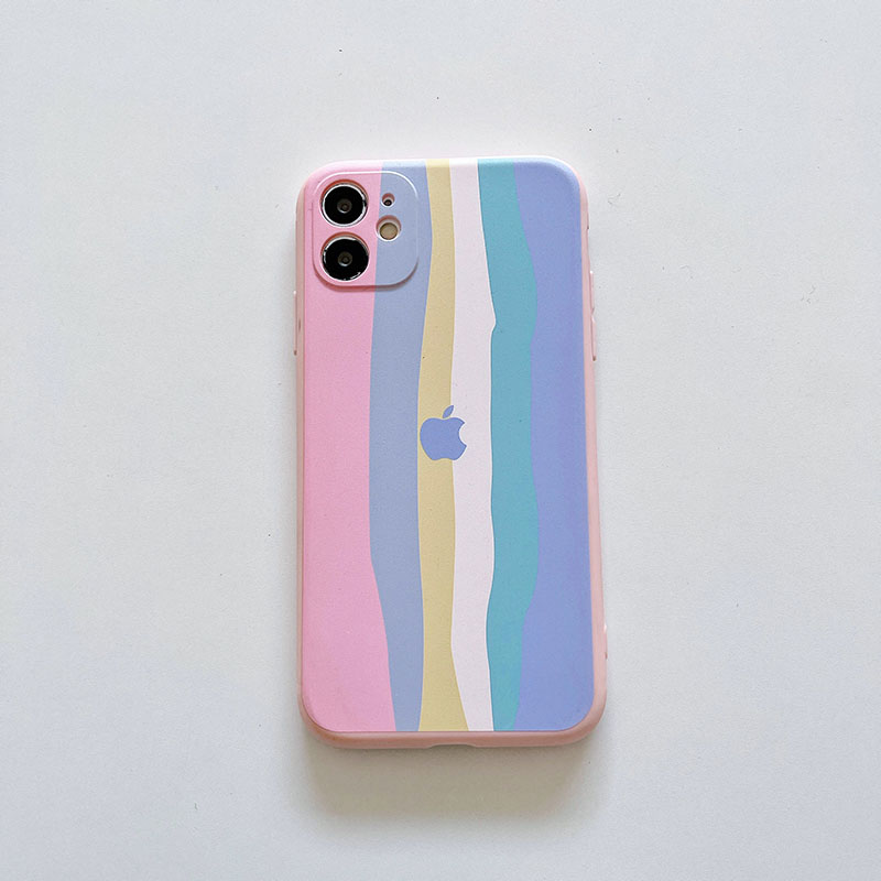 Ốp điện thoại silicon TPU đơn giản họa tiết gợn sóng cho iPhone 11 Pro Max X Xr Xs Max 7 8+ Se 2020 12 pro max 12 mini 13 pro max 13 mini | BigBuy360 - bigbuy360.vn