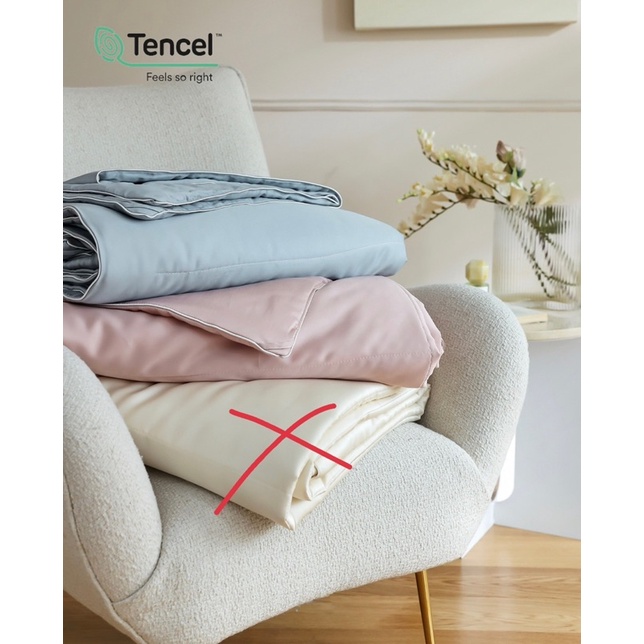CHĂN TENCEL Morandi 100S 🤎 - Chiếc chăn Tencel đơn giản