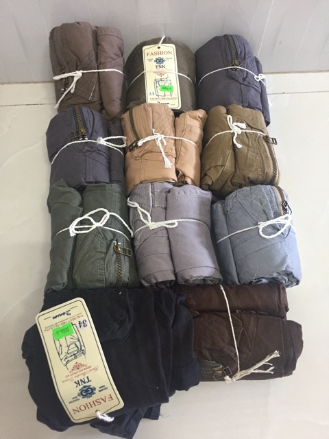 Combo Quần short kaki túi hộp nam TH