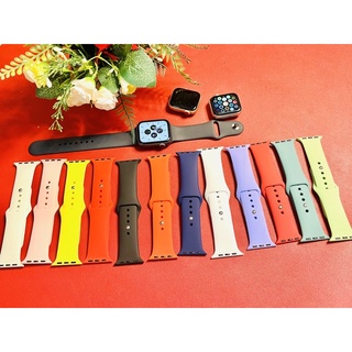Dây apple watch cao su chống bẩn siêu mềm êm tay 38/40mm và 42/44mm