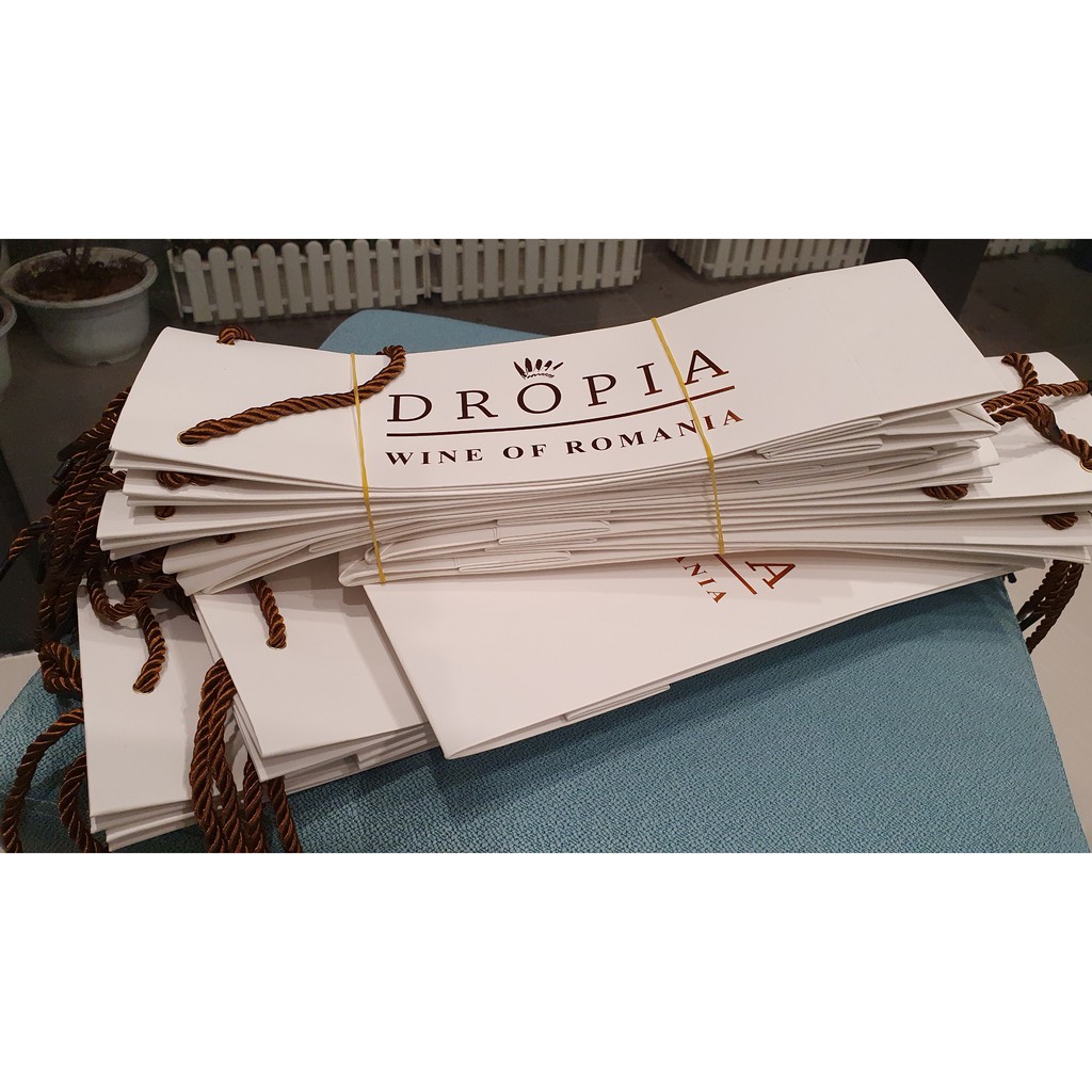 Túi giấy đựng rượu vang DROPIA