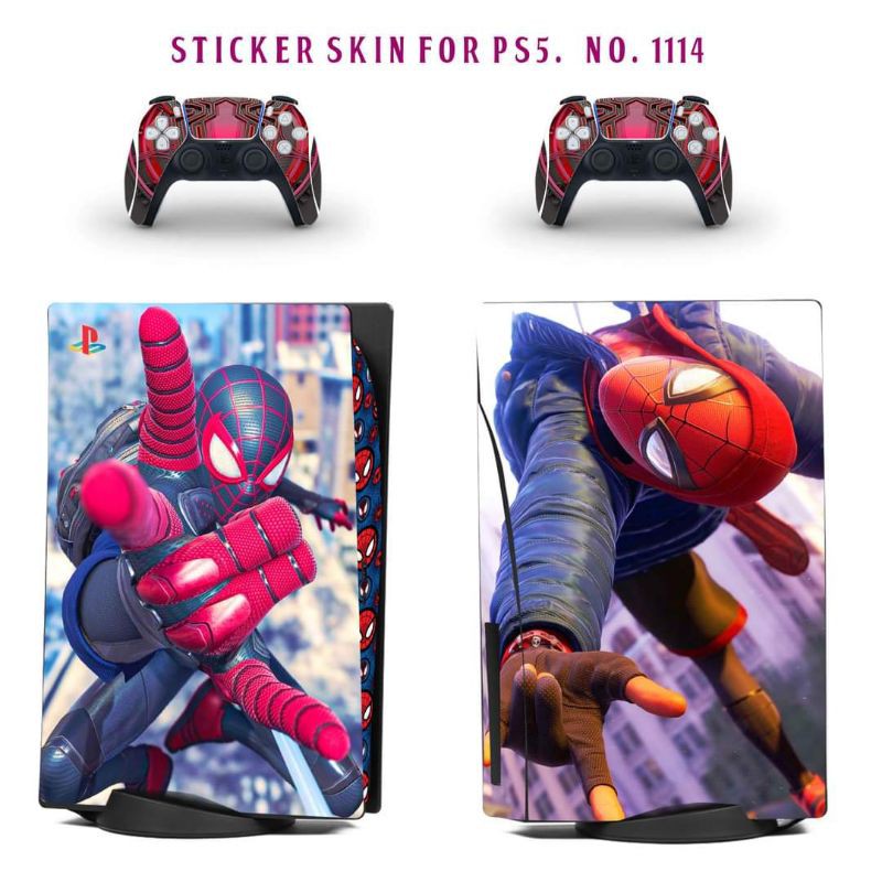 [PS5] Miếng dán bảo vệ máy PS5 Spiderman 2