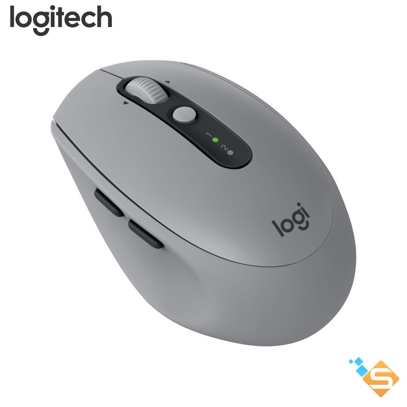 Chuột Không Dây Logitech M590 Yên Tĩnh Đa Thiết Bị Silent Muti-Devices (Wireless + Bluetooth) - Bảo Hành 12 Tháng