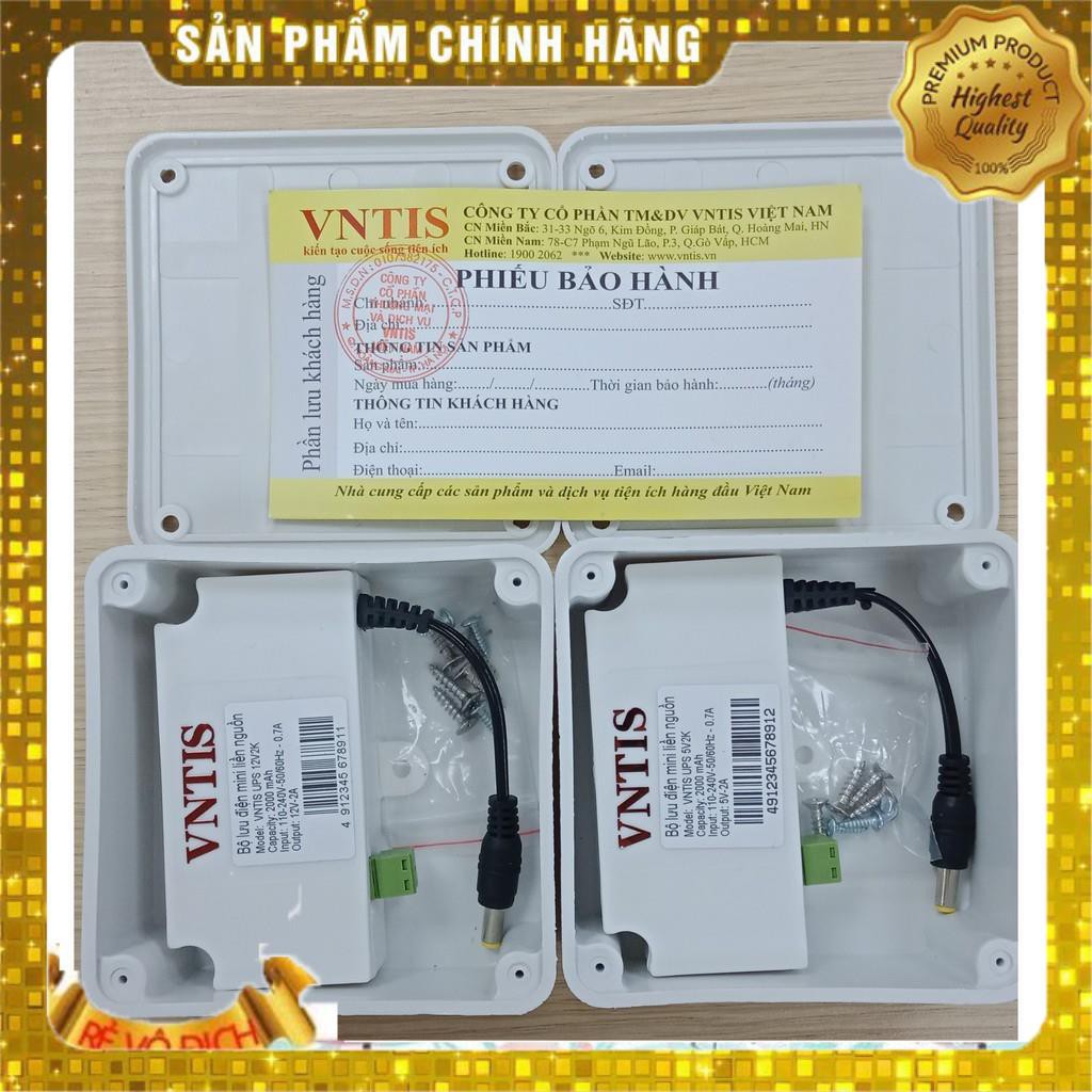 GIÁ XẢ GIÁ XẢ UPS mini liền nguồn chính hãng - VNTIS-5v2A|UPS cho camera|bộ lưu điện camera