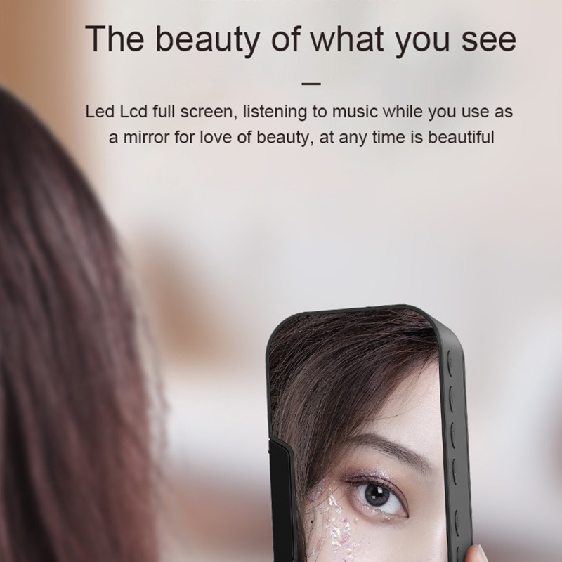 Loa Bluetooth Kỹ Thuật Số Không Dây Tích Hợp Đài FM / Đồng Hồ Báo Thức Màn Hình LED Sạc USB Cho Điện Thoại