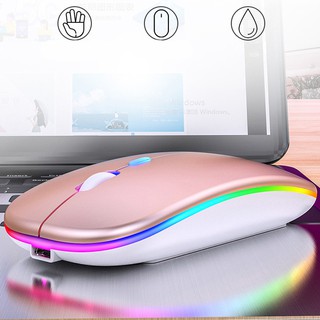 [Mới]  Chuột Không Dây A2 - LED RGB - Thích Hợp Cho Dân Văn Phòng ( BH 6 tháng ) Bảo hành 12 tháng