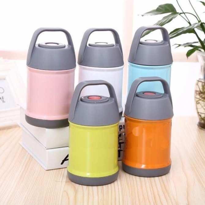 BÌNH Ủ CHÁO MINI 450ML- LÕI INOX GIỮ NHIỆT