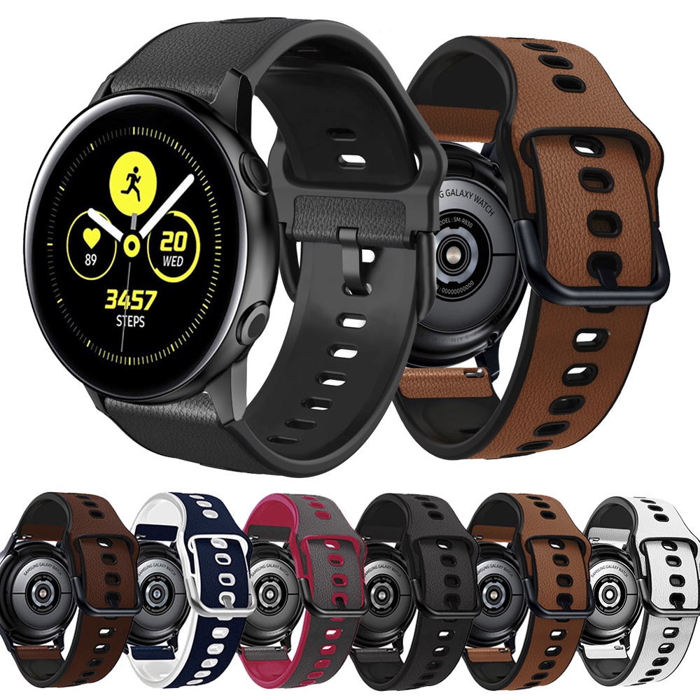 HUAWEI Dây Đeo Tay Thay Thế 20Mm 22mm Cho Đồng Hồ Thông Minh Samsung Galaxy watch Active 2 Gear S3 46 /42mm