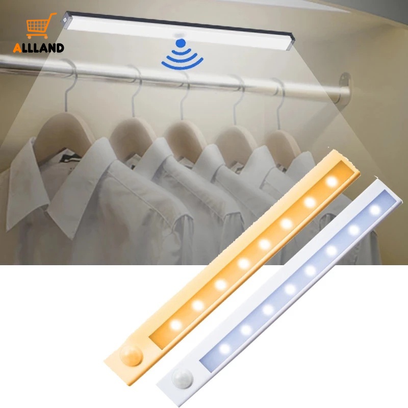 Đèn LED Dây Dài 2 Kiểu Dáng Tự Dính Sử Dụng Pin Khẩn Cấp