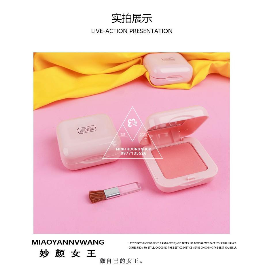 Phấn Má Hồng Đơn Sắc Lameila Novo Blusher Color Geometry | BigBuy360 - bigbuy360.vn