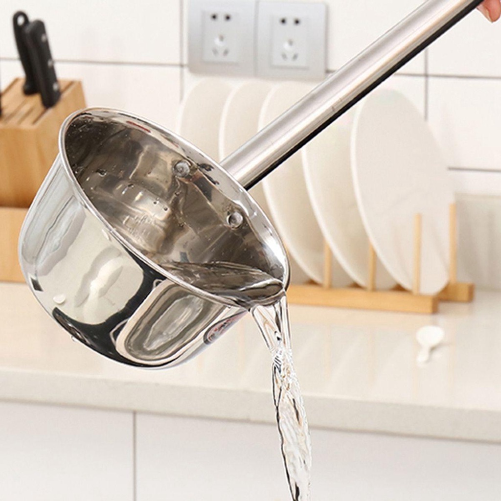 Ca Múc Nước Malcom Bằng Thép Không Gỉ Tay Cầm Dài