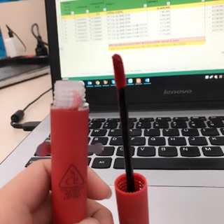 Son 3ce velvet lip tint có sẵn combo bạn Mai