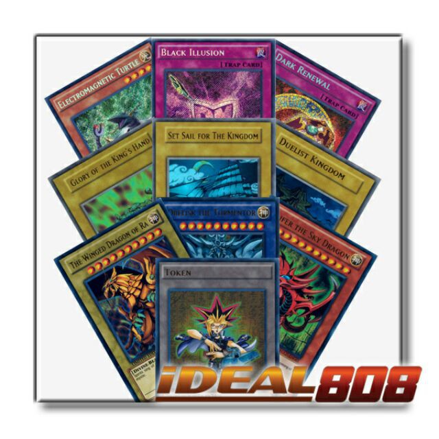 Bài YuGiOh - Bộ 10 lá bài Promo Pack trong Legendary Deck 1 Eđộc đáo
