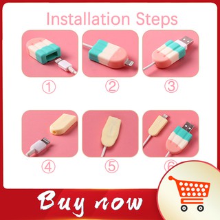 Cable Bite Data Line Protectors Cover Charging Cable Silicone Candy Protector iphone 13 12 11 7Plus 8Plus X XR