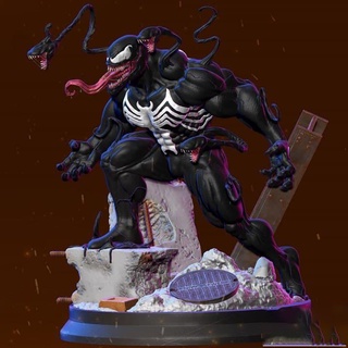 Tượng venom marvel bằng chất liệu nhựa resin - cao 18 cm
