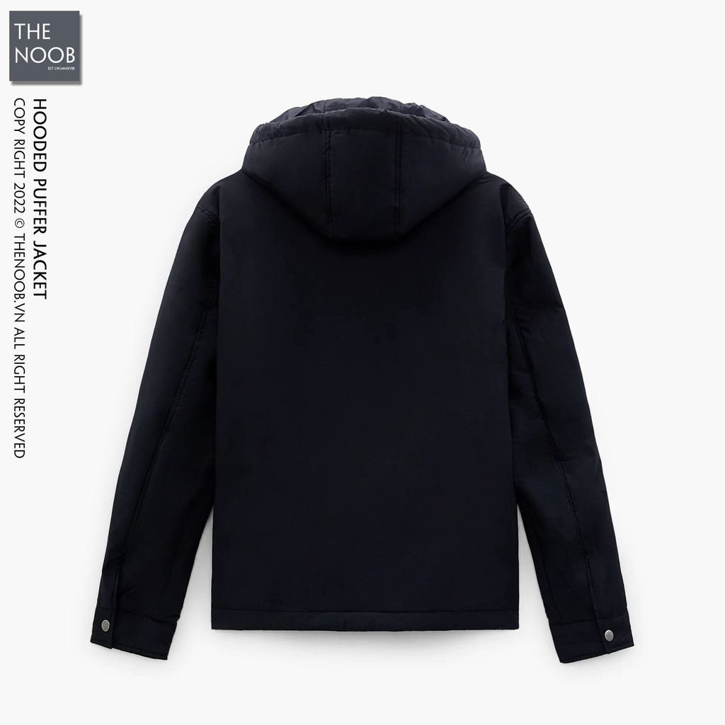 Áo Khoác Trần Bông Có Mũ - 2022AK31