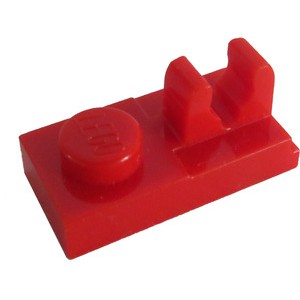 Gạch Lego 1 x 2 có tay mở / Lego Part 92280: Plate 1 x 2 with Top Clip with Gap