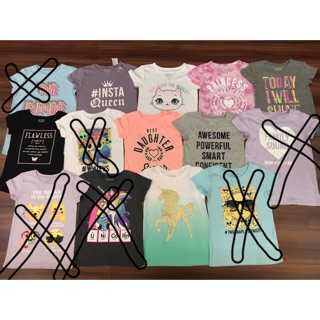 Áo thun place bé gái size 4 đến 16 tuổi