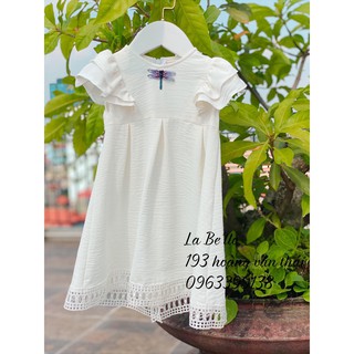 [Đồ đôi mẹ và bé] - Váy trắng dáng xuông