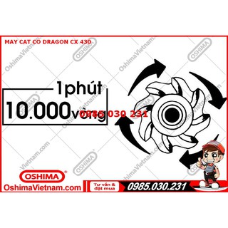 Máy cắt cỏ Dragon CX 430