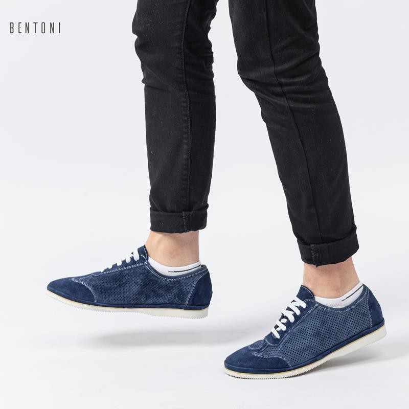 Giày thể thao nam Bentoni - Pier Side Sneaker 16001-11-1 (Xanh Navy) 👟 NEW 2020