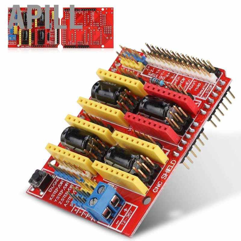 Bảng Mạch Mở Rộng Apll Cnc + Cánh Tản Nhiệt Cho Arduino V3