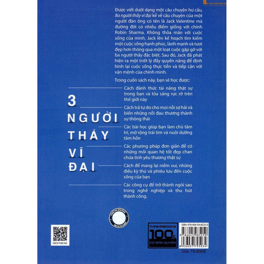 Sách - Ba Người Thầy Vĩ Đại Tặng Bookmark