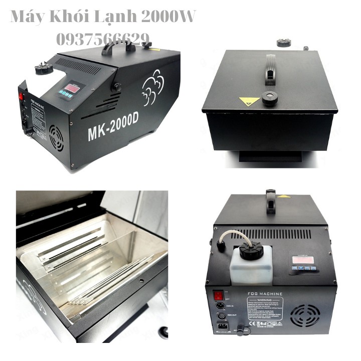 Máy Khói Lạnh 2000W Dùng Tạo Hiệu Ứng Khói Cho Sân Khấu - Magic Store SG