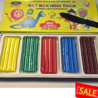 Đất nặn 5 màu mic