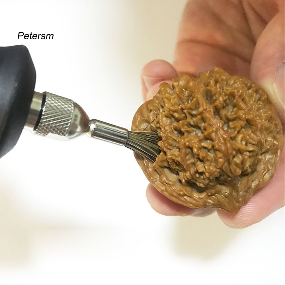 Bàn Chải Đánh Bóng Bánh Xe Hơi Bằng Dây Thép