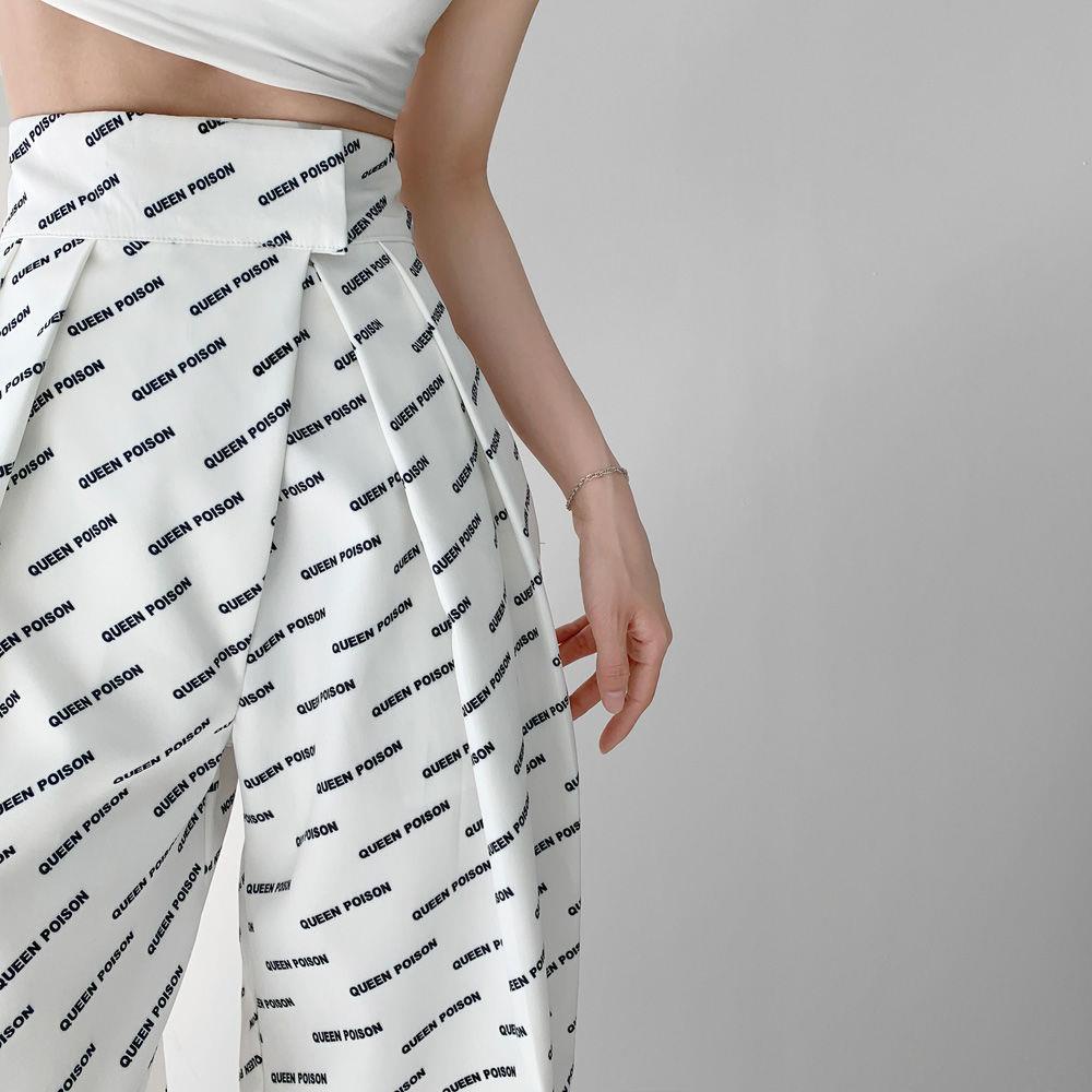 Quần dài ống rộng lưng cao thời trang sành điệu cho nữ