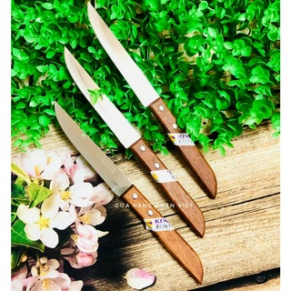 Dao gọt kiwi cán gỗ - dao thái lan. dụng cụ nhà bếp thiết yếu gia đình.