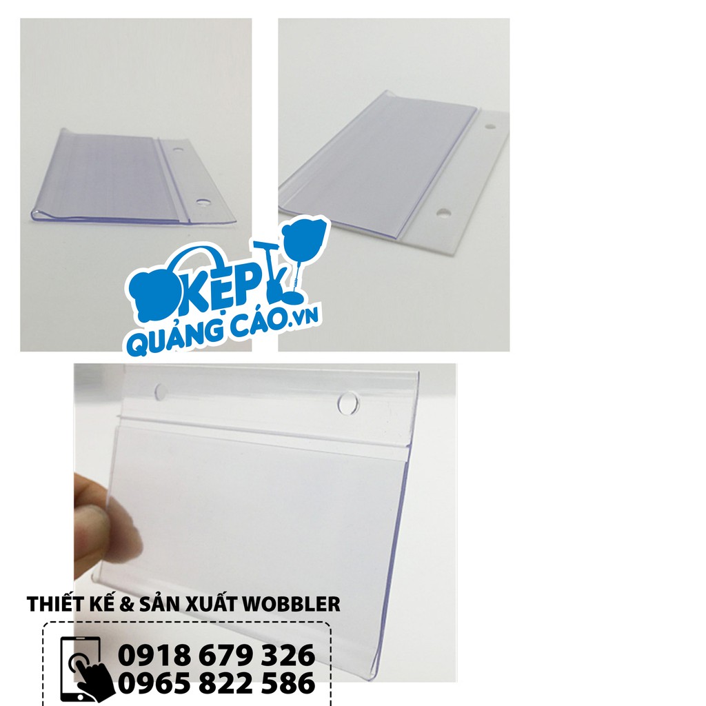 Nẹp treo siêu thị, nẹp treo vinmart, nẹp bảng  giá treo đa năng - KT 5.5*10cm