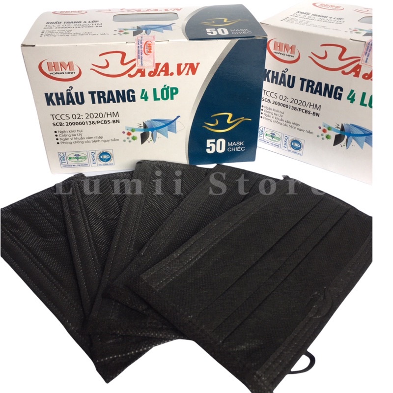 Khẩu Trang Y Tế 4 Lớp cao cấp AJA ( Hộp 50 chiếc) | BigBuy360 - bigbuy360.vn
