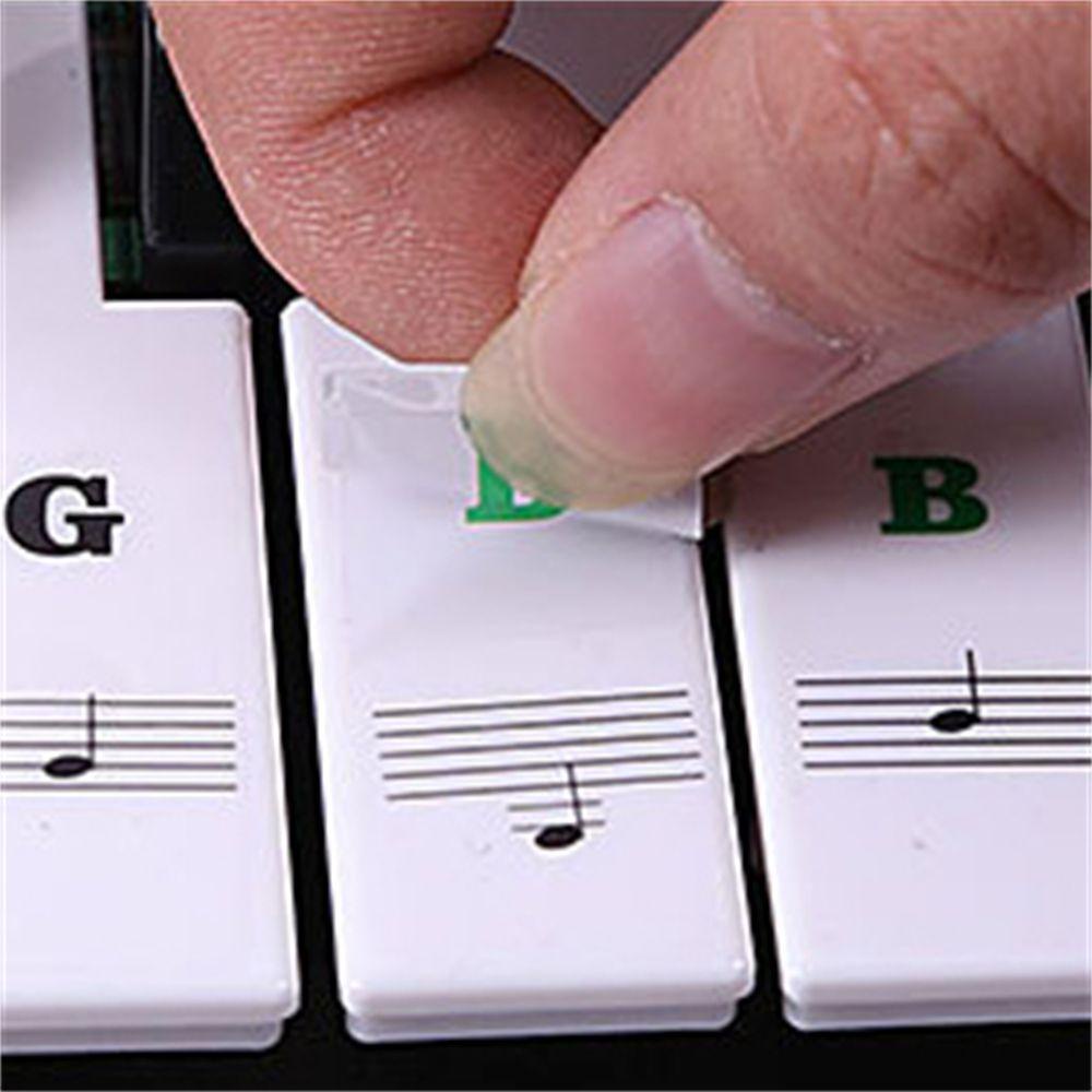 Miếng Dán Phím Đàn Piano Điện 88 / 61 / 54 / 49 Phím Màu Trắng