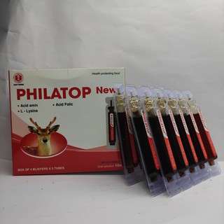 Philatop New hộp 20 ống nhựa 10ml