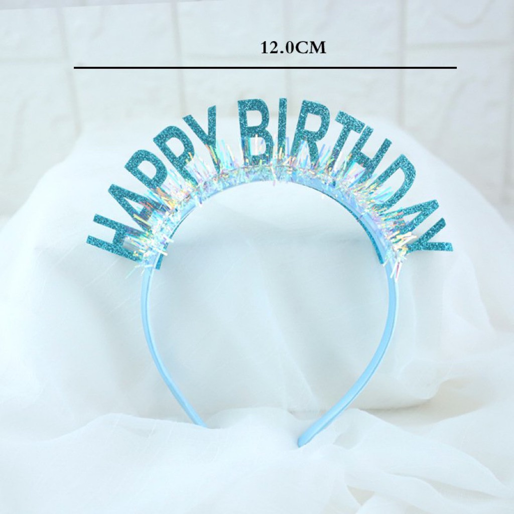 [SIÊU RẺ❤️] – Bờm Happy Birthday M1 - Trang trí bánh sinh nhật bánh kem