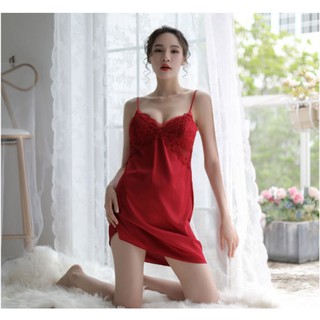 VÁY NGỦ 2 DÂY SEXY LỤA SIÊU QUYẾN RŨ