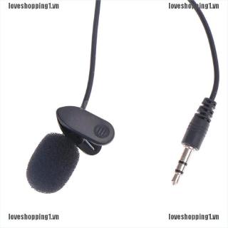 Micro Lovon Mini Có Kẹp 3.5mm Cho Pc Notebook 1.5m