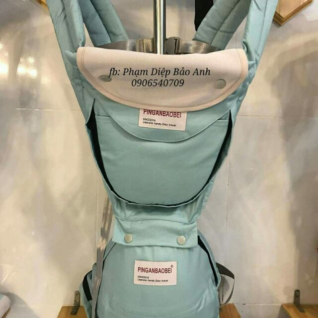 Địu ngồi cho bé yêu