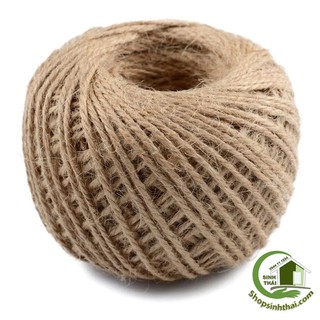 Dây thừng gai - dây gai - dây cói - dây bố thô trang trí handmade - 1 cuộn sợi lớn