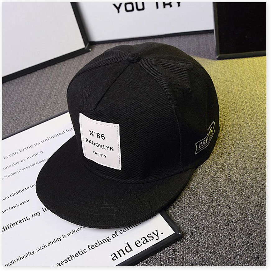 Nón kết, nón snapback, Mũ snapback, mũ Lưỡi Trai Unisex - Kiểu Dáng Hiphop - N86 Brkl - TOPMODE