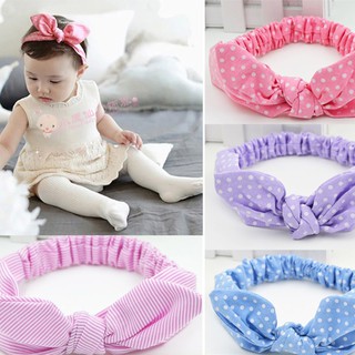 Băng Đô Cho Bé Gái Tai Thỏ Xinh Xắn