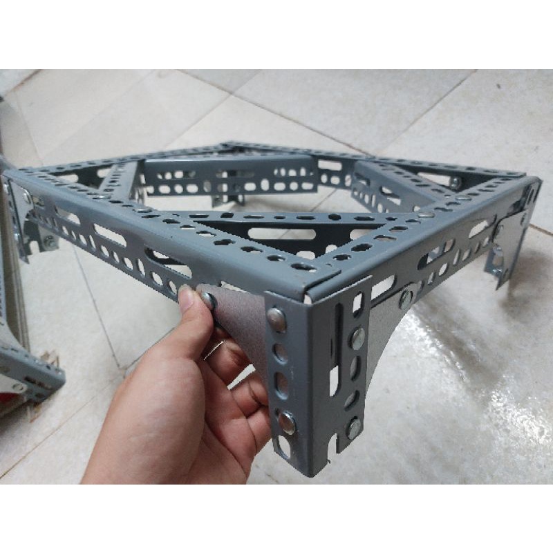 CHÂN ĐỠ MÁY GIẶT MÁY LỌC NƯỚC BẰNG SẮT V ĐA NĂNG